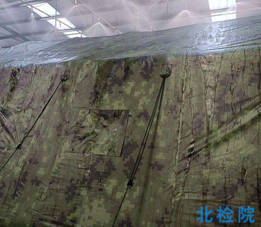帳篷淋雨試驗
