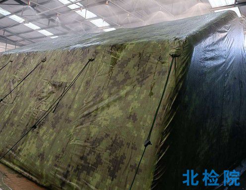 帳篷淋水試驗