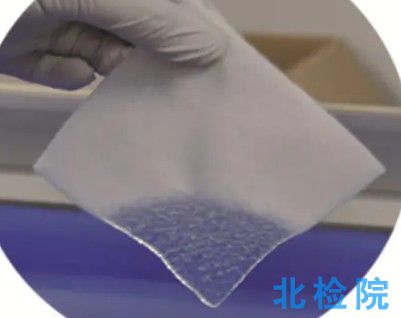 生物止血功能性敷料，海藻生物膠測試