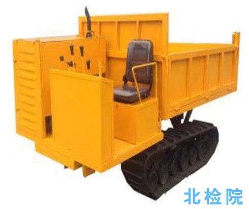 履帶式平板車測試
