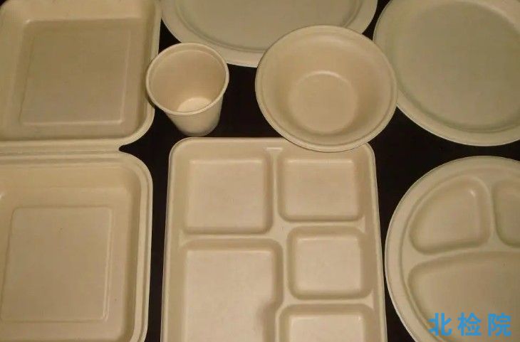 紙漿模塑餐具測試
