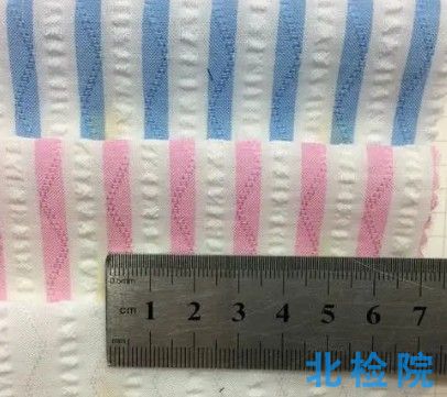 色織泡泡布測試