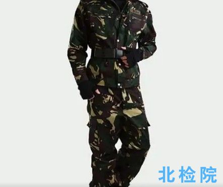 學生軍訓服測試