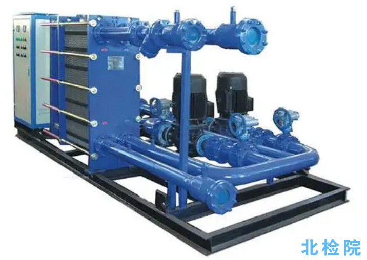 板式熱交換器機組測試