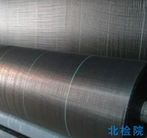 塑料扁絲編織土工布測試