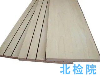 建筑裝飾用木質掛板檢測