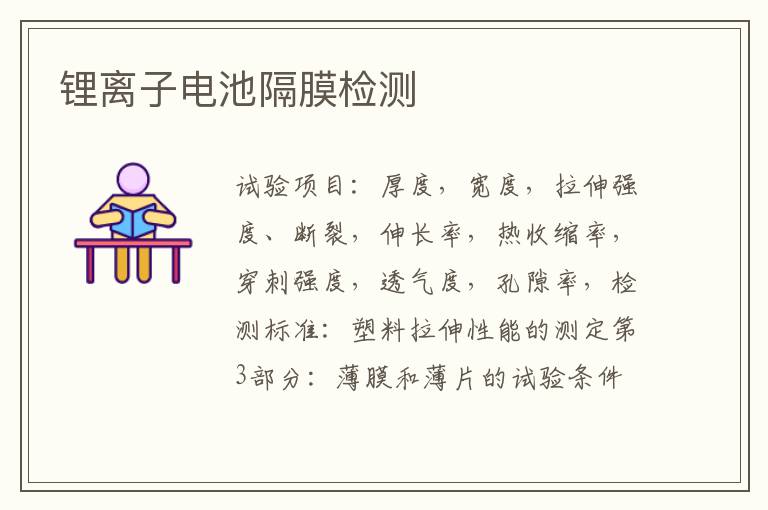 鋰離子電池隔膜